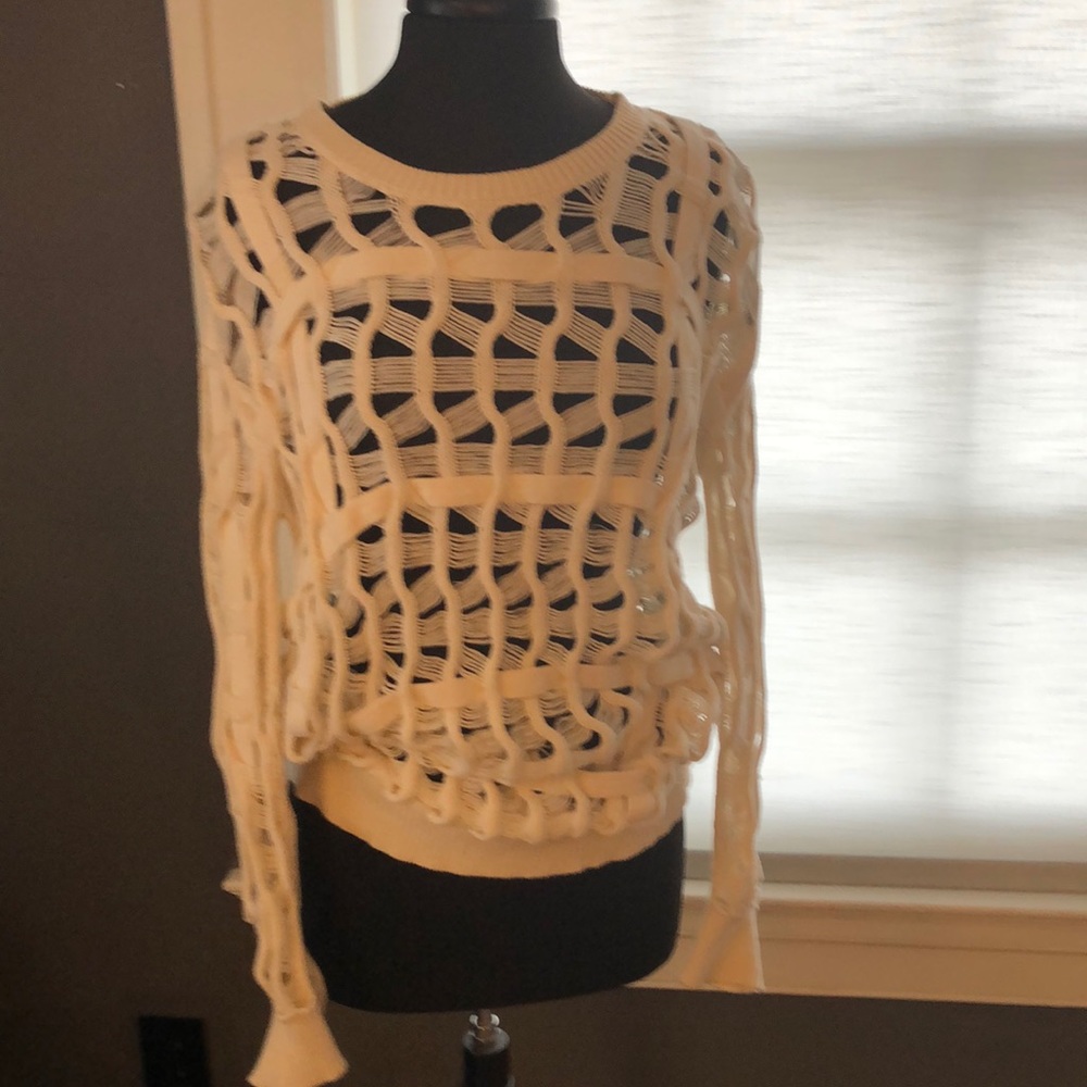 Cream sweater